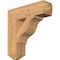 Ekena Millwork Funston Craftsman Smooth Bracket, Western Red Cedar, 5 1/2"W x 22"D x 22"H BKT06X22X22FST04SWR - alternate 1